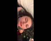 Sexy 18 year old gets a messy facial from gwendoll xox
