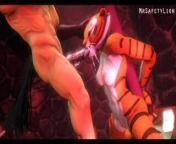 Archived - Master Tigress x Horse Stripper from bikini kung fu nana 9 old