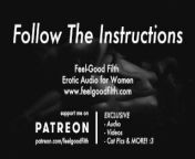 Follow My Instructions: Teasing & Owning Your Pussy (Erotic Audio) from biting neck