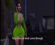 SIMS 4 STORY: KEISHA SNEAKS TO TONY HOUSE TO FUCK WHILE HIS WIFE IS AT WORK from horny house wife