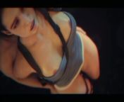 Residente Evil Girl Takes Cum Inside Her Ass! Anal Cum Inside! from evil da