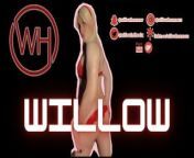TS WILLOW - TS Queen Anal Plug and Cumshot from xnx bnat