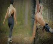 A Forest run turned into something else |Outdoor ANAL sex from 3xx sex bieg fukig girlsoilet 3