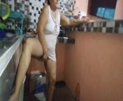 I'm so horny that I can't stand it and I end up masturbating in the presence of my stepfather from kadhal kathai tamil hot sex
