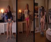 Naked dance from imagine this naked tiktok beauty riding your dick from left to right