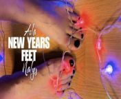 NEW YEARS FEET - EROTIC TEASING, STEP ON YOU, FOOT FETISH from naly