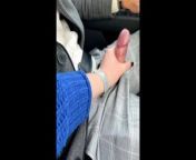 Car Blowjob during daylight - sloppy and dirty from xxx jugsex