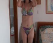 On the beach I allow my stepson to jerk off while I expose myself in a bikini from nithya mandra allow