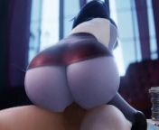 Widowmaker Sitting On A Big Dick from hindmovies