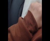 Touching Uber driver's dick to see his reaction from uflashtv