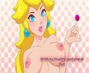 [Voiced Hentai JOI] Smash Ultimate - Princess Peach & Daisy [Gangbang, Soft Femdom, Edging] from pranhup xxxa