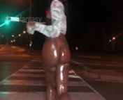 Night time nude walk from live naked se