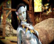 Avatar - Sex with Neytiri - 3D Porn from www avatar sex toons