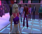 Public and group sex at a disco | Porno Game 3d from tansor disko romyo