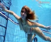 Underwater adventures with Monica from monica balluuci shower at lakesian sex
