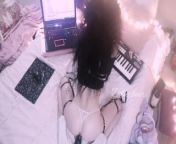 Sitting On My Big Dildo While Playing Synth : Dollie Bear from kumkum with tanuxxx videos hindi girl actress