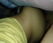 Cogiendo a escondidas de mi suegra en cucharita bajo las sábanas😱 from bajo las sábanas