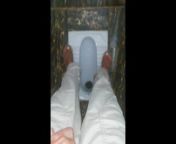 Pee in a Public Toilet indian style on an eco farm - anyone can Come inside - the door unlocke from বাংলা নতুনxxx dan tamil sesx vide