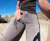 Public cum rubbing my cock inside grey jeans from mulus bohay 0
