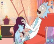 Rick's Lewd Universe - First Update - Rick And Unity Sex from rick and morty