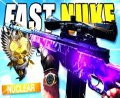 Fast SNIPING ONLY Nuclear! (Black Ops Cold War) from call