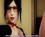 Honey Select 2:The temptation of a glamorous female instructor with a devil figure and a big ass from jeans sex do