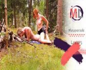 Adam's first WILD OUTDOOR Pegging experience! from நமிதsex