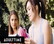 ADULT TIME - College Student Freya Parker Falls For Her Shy Lesbian Tutor Gizelle Blanco from xviods com only telug