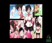 Videl levou amiga Erasa para fuder com Gohan parody DBZ from shinchan porn comics 4t