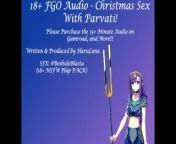 FOUND ON GUMROAD - 18+ FGO Audio - Christmas Sex With Parvati! from parvati seh