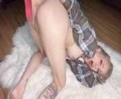 Passionate Solo masturbation, hot blonde milf from sex for open mms