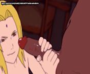 Tsunade Hentai masturbates a bbc - Naruto Porn from yaoi sex