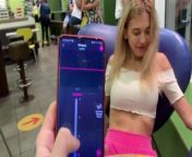 Boyfrend Controls My Orgasms With Lovense (LUSH) in Public - McDonald’s Kyiv Or Kiev Ukraine from kyiv