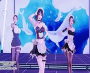 [MMD] Hurly burly Sexy Maid Hot Dance 4K 60FPS from hurly