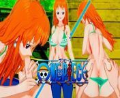 ONE PIECE NAMI AND LUFFY HENTAI from luffy and sabo