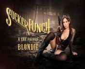 Busty April Olsen As SUCKER PUNCH BLONDIE Wants You Very Deep VR Porn from hollywood movie xxxl x