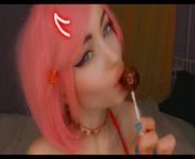 I LOVE SUCKING LOLLIPOP AND DOING AHEGAO FACE! from khmer 9 xn