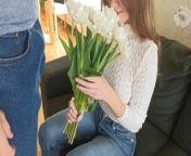 Gave her flowers and stopped being virgin anymore, creampied teen after sex with blowjob from seel band first time boy airbe xxx video com mp3