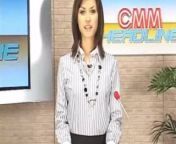 Female Newsreporter Get Jizzed On LIVE TV! from 24 ghanta reporter moupia nandy nude