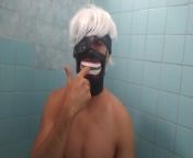 kaneki masturbates in the bathroom and squirts from tokyo ghoul