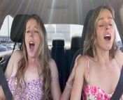 Nadia Foxx & Serenity Cox cumming hard in public drive thru with Lush remote controlled vibrators from nazia iqbal and nadia gull sexy video com