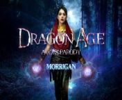 Valentina Nappi As DRAGON AGE MORRIGAN Is Wild Animal Under Your Sheets VR Porn from spying on neighbors
