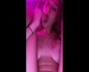 Cute teen slut fingering her wet pussy and tasting her cum from snapchat girl fingering herself