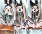Female college student masturbates while wearing full body tights and pees a lot Japanese uncensored from india mota xxx