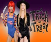 Trick or Threesome - DadCrush Halloween Porn from www xxxhunterspider com