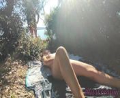 French Girl Masturbation Amateur on Nude Beach public in Greece to stranger with squirt P1 from fkk nudist photo
