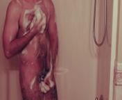 Cum enjoy me wash and lather my soapy body from holi anti