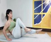 Yoga Girl: Beautiful Girl Showcasing her Flexibility from yasra