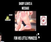 Daddys turn, Rough Daddy, Male masturbating, Male moaning, Daddy needs his princess to come home! from tamil actress boomega sex videos
