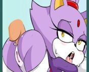 Blaze Anal [Sonic Porn] from angela the cat